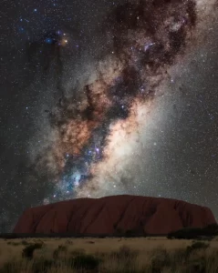 From Sand to Stars Red Desert in Australia