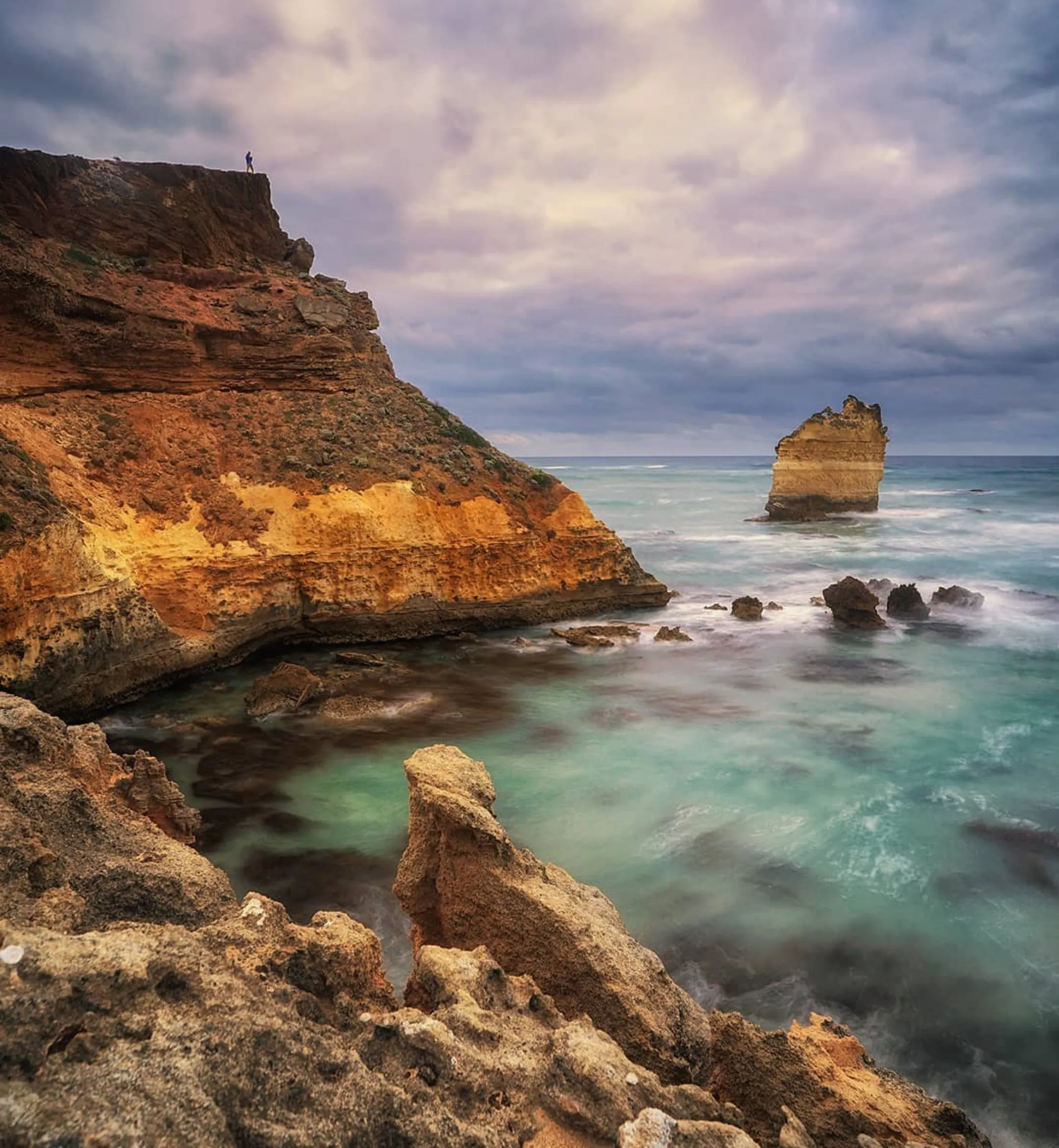 rock formations, Childers Cove