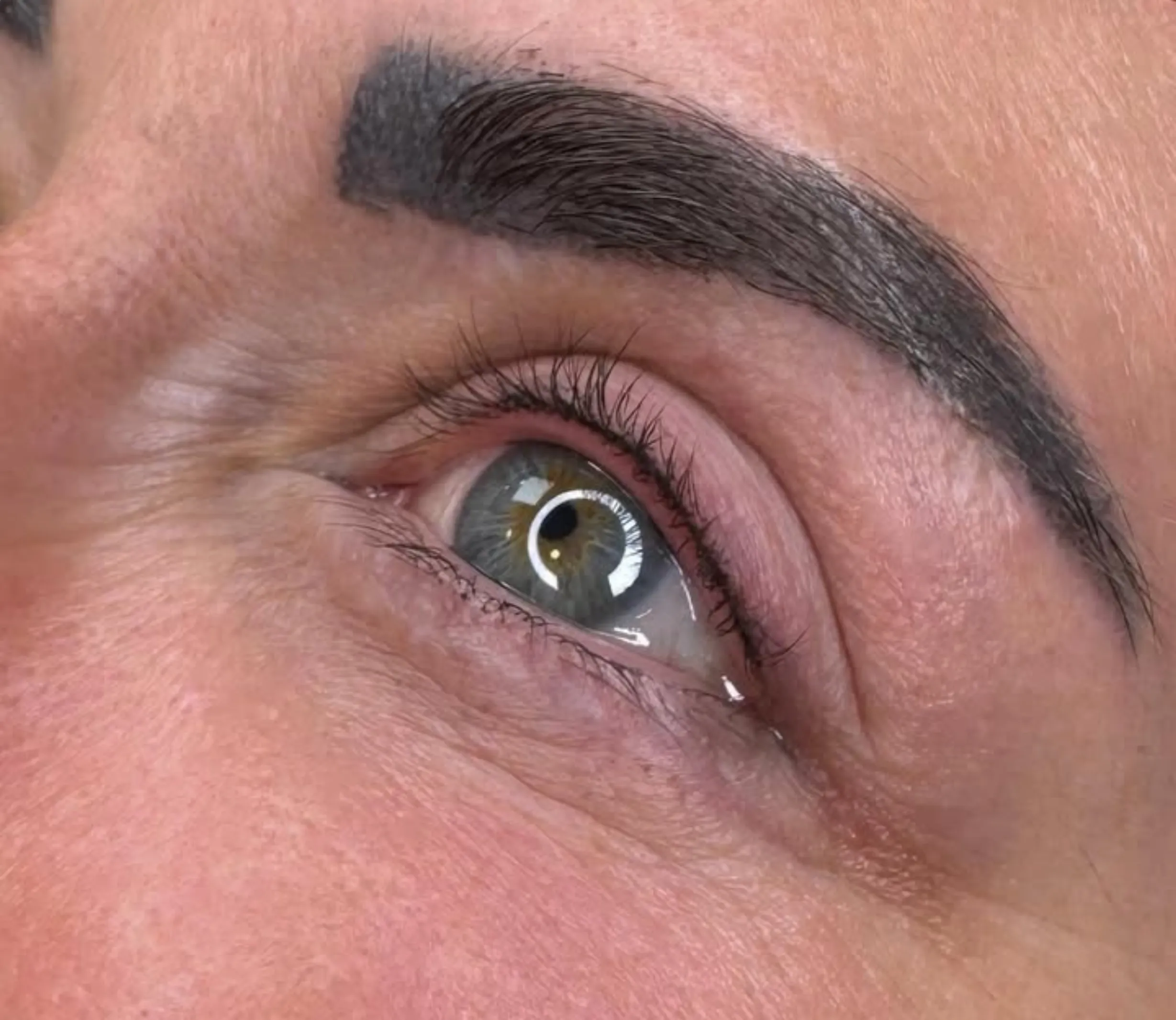subtle eyeliner tattoo for older clients