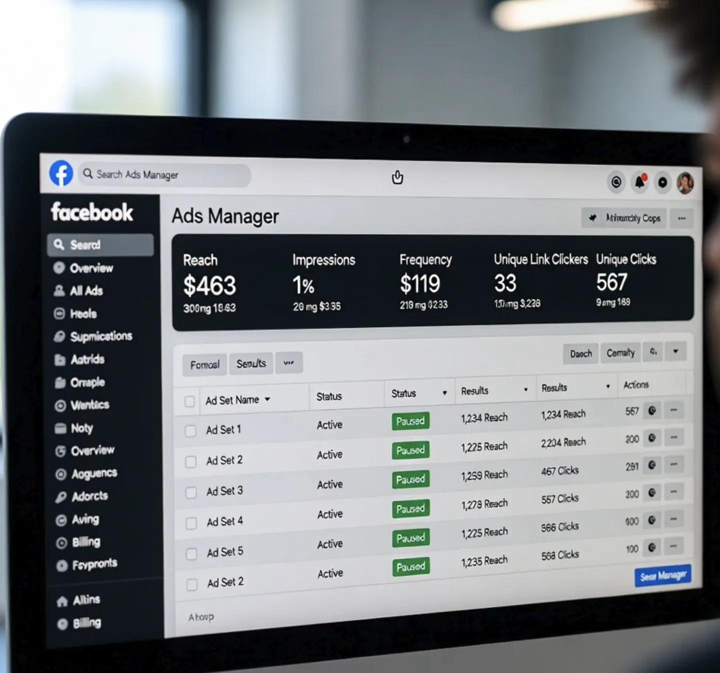 facebook ads cost